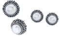 Macy's Cultured Freshwater Pearl (8-1/2mm) Stud Earrings in Sterling Silver
